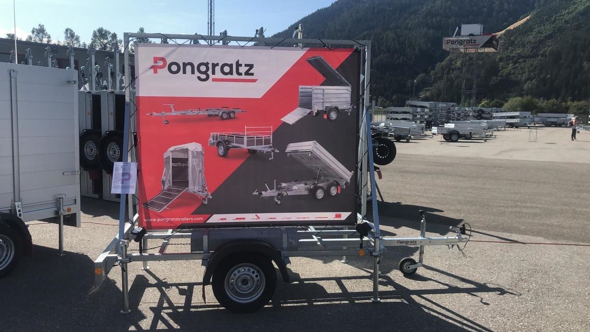Pongratz PWA Werbebanner Anhänger 5 x am Lager