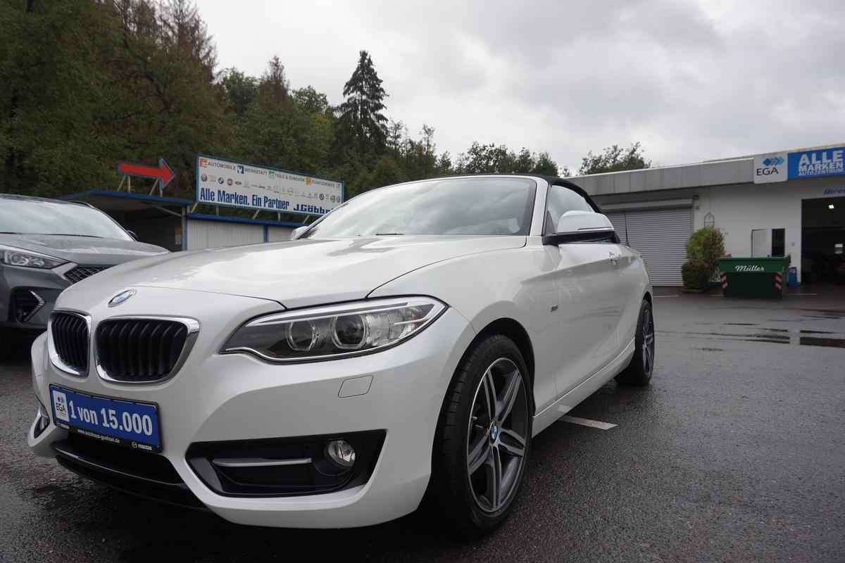 BMW 218Sportsline 218i, Leder, Navi, Bi-Xenon