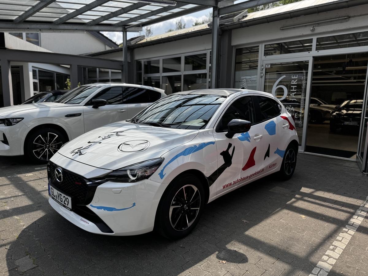 Mazda 2 90PS Homura Aka Automatik, LED, Keyless, Carplay