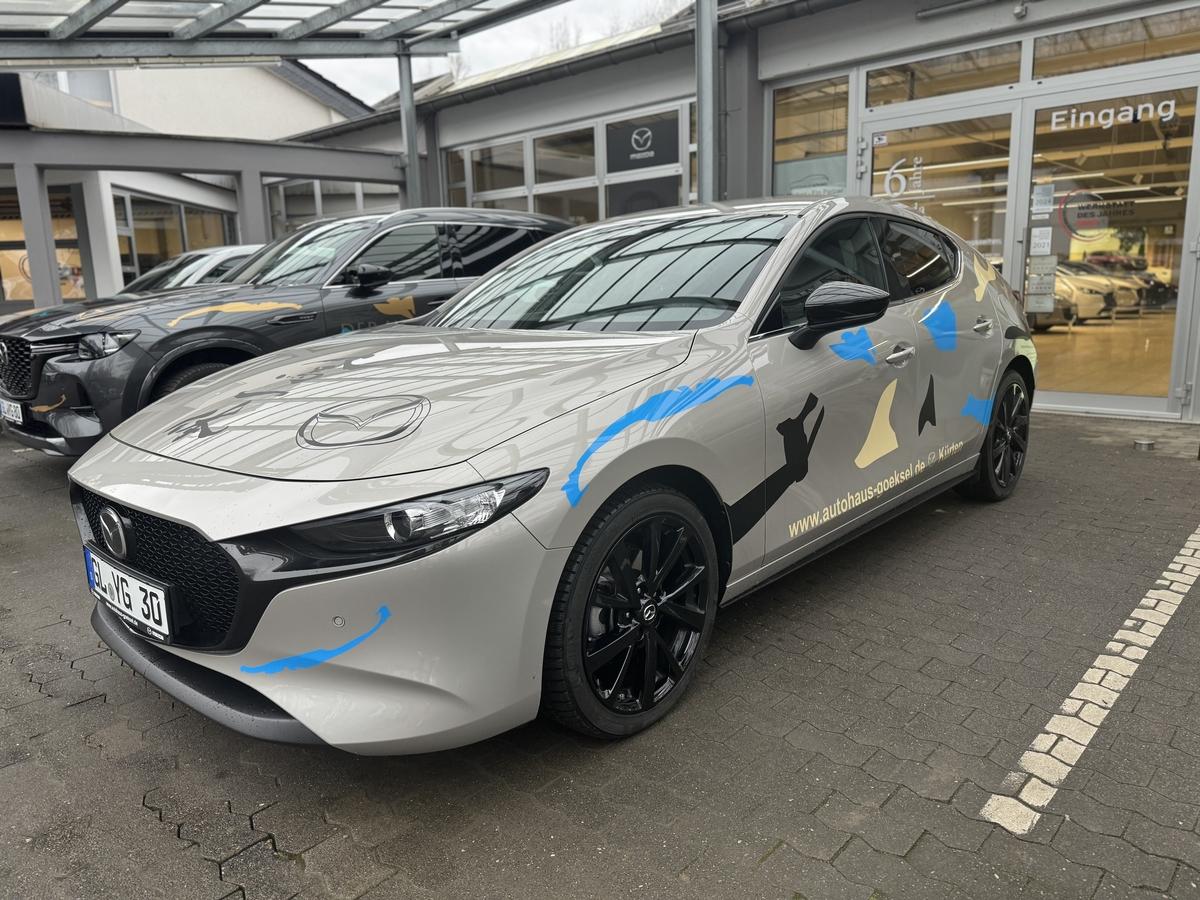 Mazda 3 2,5L140PS M-Hybrid - LED, PDC, Carplay, Head Up, Keyless, 