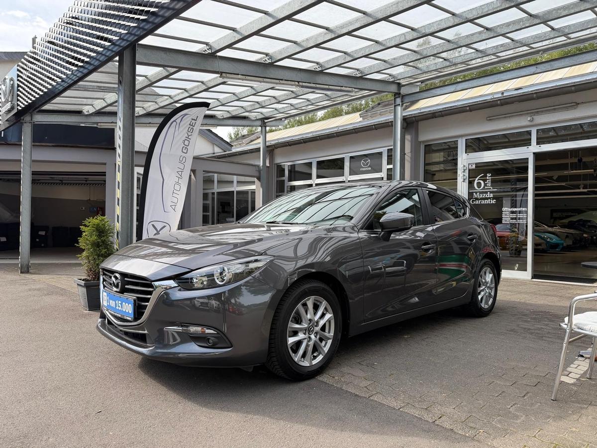 Mazda 3 2.0L 120PS - Anhängerkupplung, Navi, Sitzheizung, PDC